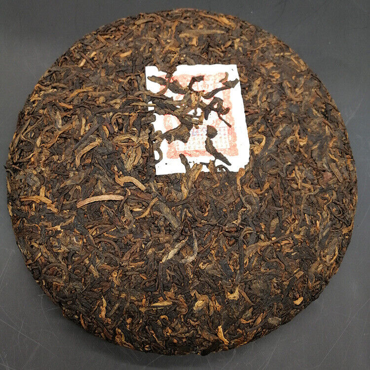 1999 Yunnan Tong Qing Hao Yiwu Mt. Old Tea Puerh Tea Cake Ripe Puer Cooked 357g