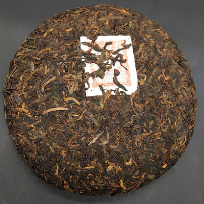 1999 Yunnan Tong Qing Hao Yiwu Mt. Old Tea Puerh Tea Cake Ripe Puer Cooked 357g
