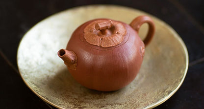 100cc chinese Yixing Handmade Zisha teapot ZhuClay Persimmon Gongfu Tea Pot