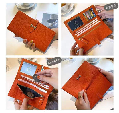 Genuine Leather Wallet Short Purse Fashion Money Bag Pocket Luxury Short Purses