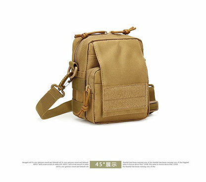 Tactical Pouch Shoulder Waist Bag Waterproof Nylon Multifunction Hunting Travel