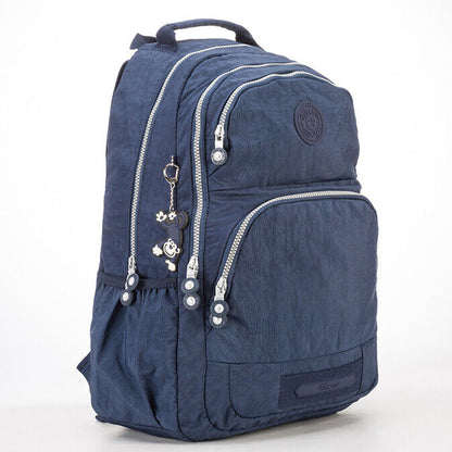 Nylon 18" Backpack Women's Large Capacity Travel Backpack Daypack School Bag