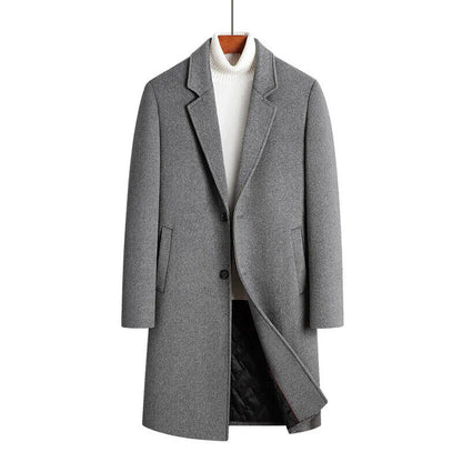2023 Winter Wool Coat Men Trench Coat Men Wool Coats Jackets