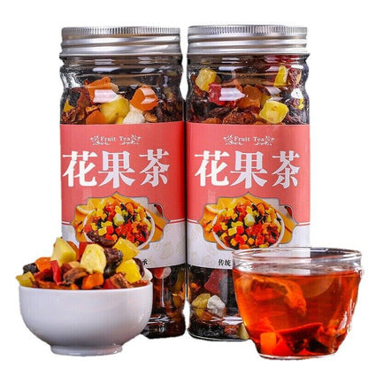 180g Natural Handmade Fruit Tea Flower Herbal Tea Healthy Drink Canned Gift Tea