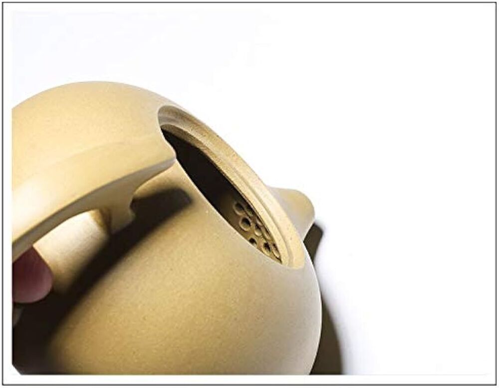 Yixing zisha Clay Teapot 8oz Chinese Xishi tea Pots Yellow Mud Purple sand Pot