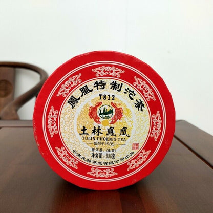 TULIN Phoenix Tea Tezhi Tuocha T812 Pu-erh Tea Tuo 2018 336g Raw Pu'er Puer Box
