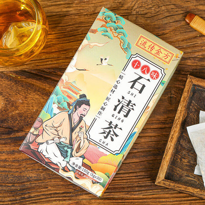 150g 18 Flavors Qing Tea Chicken Neijin Stone Qing Tea Bag Infusion Health Tea