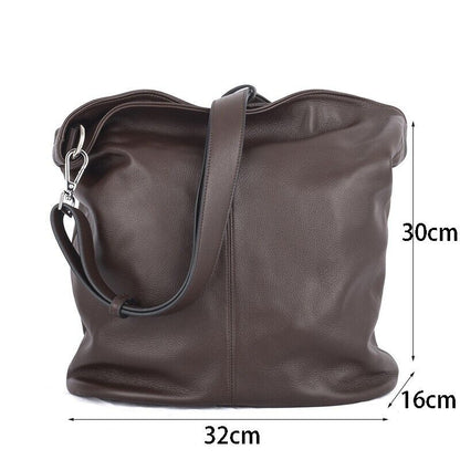 Top Cow Leather Women's Bags, New desinger Leather Sling Shoulder Bags Large
