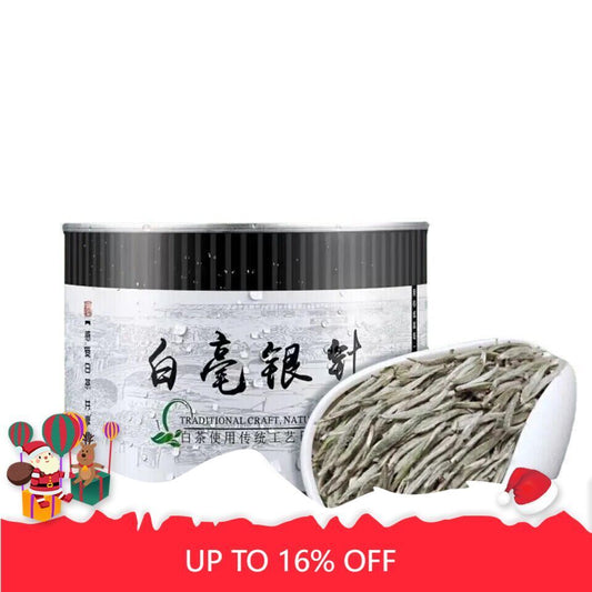 50g Organice TOP China Premium Silver Needle Fuding White Tea Gift Top Bud Tea