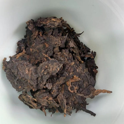 357g Yunnan Iceland Aged Puerh Ripe Tea 2011 Spring Old Pu'er Cooked Tea Cake