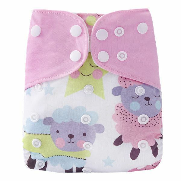 Cloth Diapers Reusable Adjustable Baby Nappies Washable Newborn Training Pants