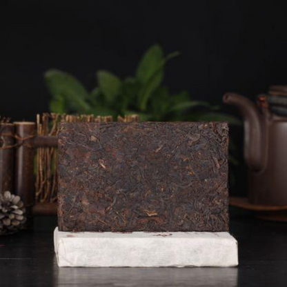 250g Yunnan Aged Puerh Tea 2009 Ripe Pu-erh Brick Tea Laomane Premium Pu'er Tea