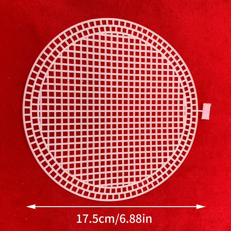 Knitting Weaving Plastic Mesh Sheet DIY Sewing Woven Bag Accessories Purse Makin