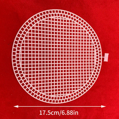 Knitting Weaving Plastic Mesh Sheet DIY Sewing Woven Bag Accessories Purse Makin
