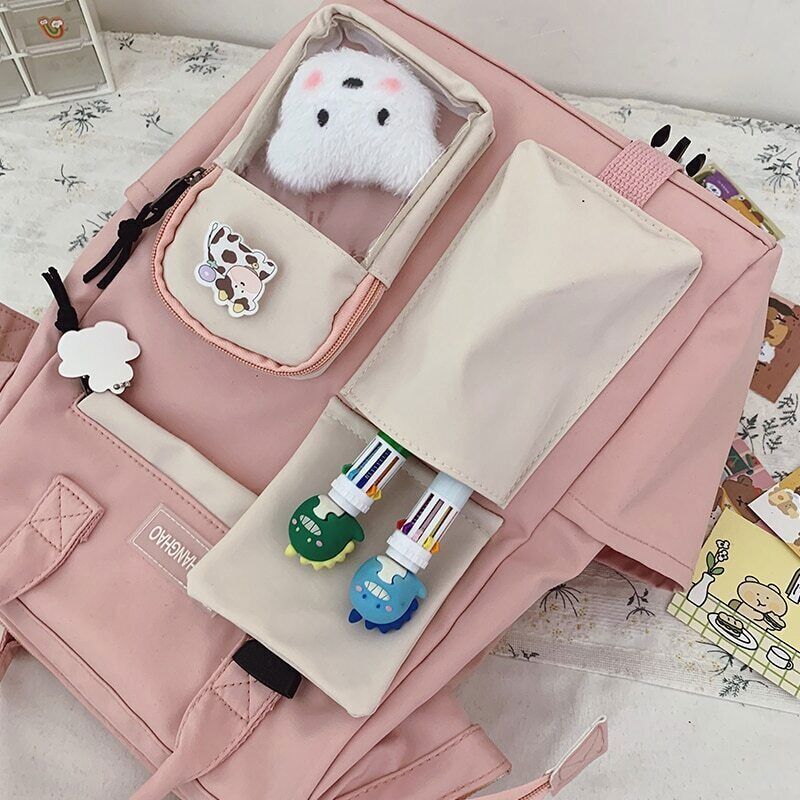 Purple Backpack Women Backpacks High School Bags Teenage Girl Travel Rucksack