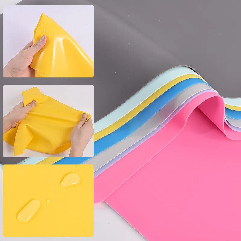 Silicone Mat Craft Epoxy Resin Jewelry Findings Casting Nonslip Placemat 60x40cm
