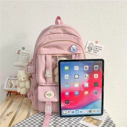 High School Girls Backpack School Bags Teenage Girls Backpack Women