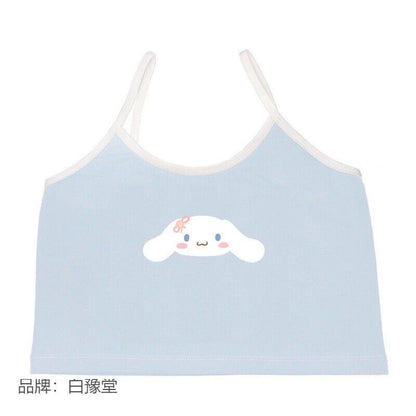 Hello Kitty Cartoon Millennium Spicy Girl Cute Print Tank Top Girl
