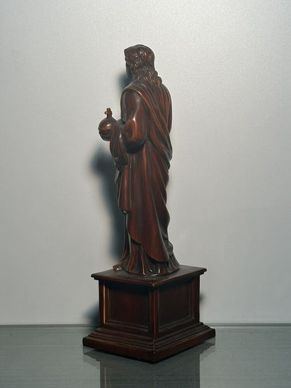 Collection Chinese Wood Carving Boxwood Figure Statue Wooden Decoration Art Work