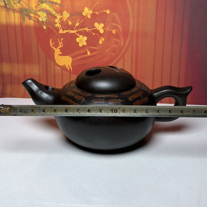 Chinese Yixing Purple Clay Teapot Zisha Ceremony Ceramic Teaware Collection Rare