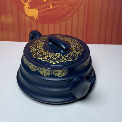 Vintage Chinese Yixing Purple Clay Teapot Zisha Ceremony Nice Teaware Collection