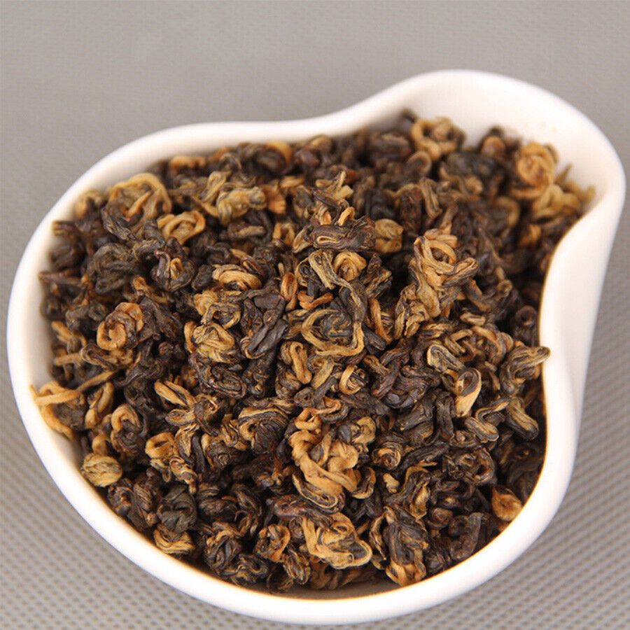 Mi Yun Jin Luo Dian Hong Black Tea Yunnan One Bud One Leaf Black Tea Loose Leaf