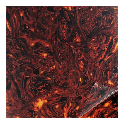 Acoustic Guitar Pickguard Material Self Adhesive Tortoise Plate Sheet 29x19x.6cm