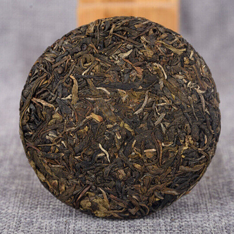 Tea Cake Natural Spring Tea Yunnan Tea Lao Man'e Healthy Drinks 100g*3 cakes