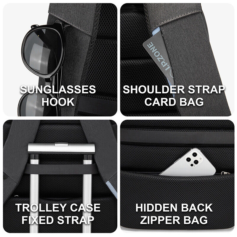 Business Backpack Men Travel Notebook Laptop Backpack Bag MaleTeen