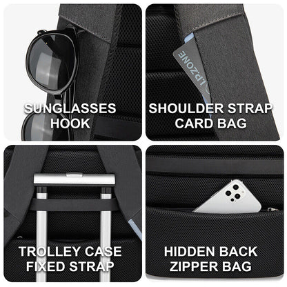 Business Backpack Men Travel Notebook Laptop Backpack Bag MaleTeen