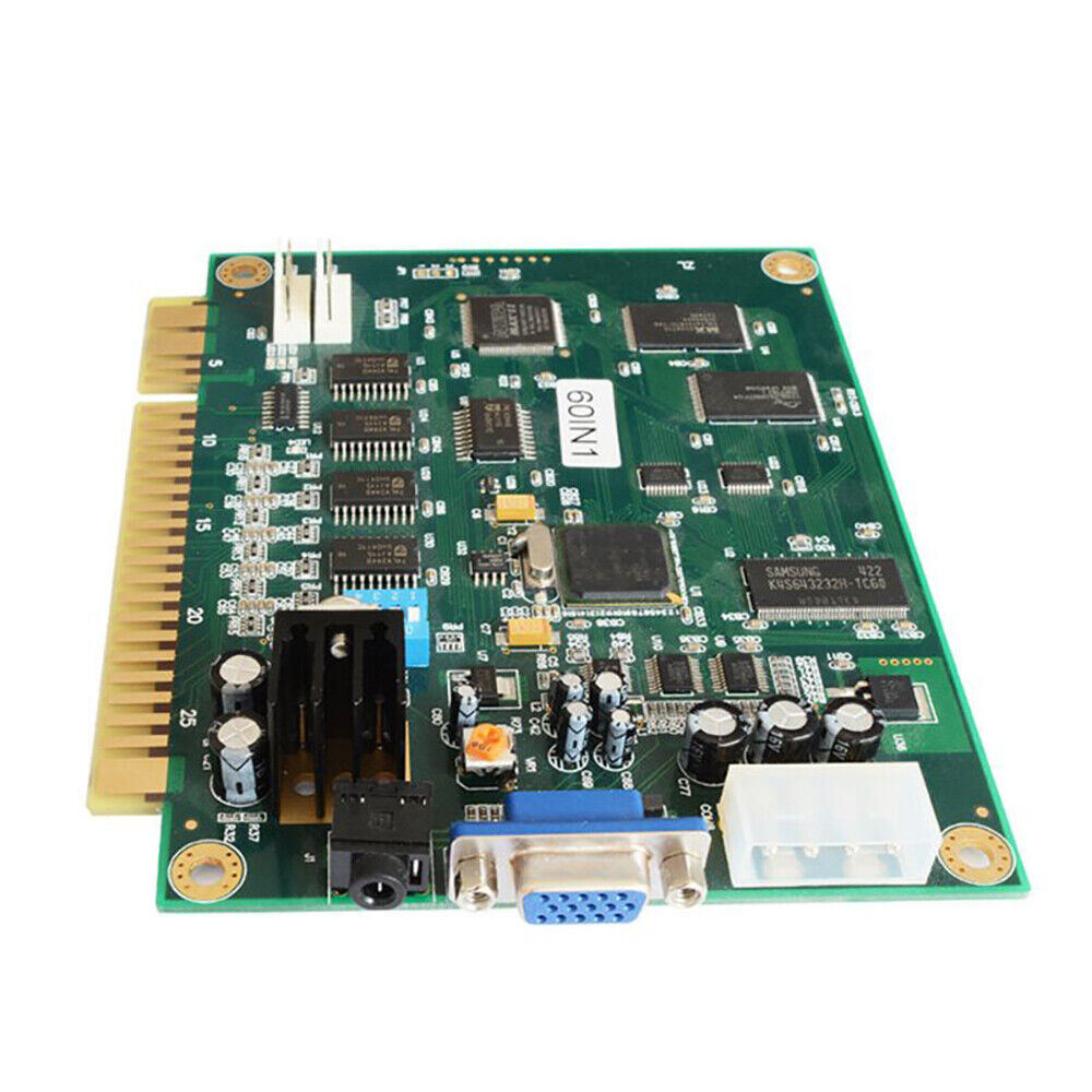 60 In 1 Console Motherboard PCB Board Output for Classic Jamma Arcade Video Game