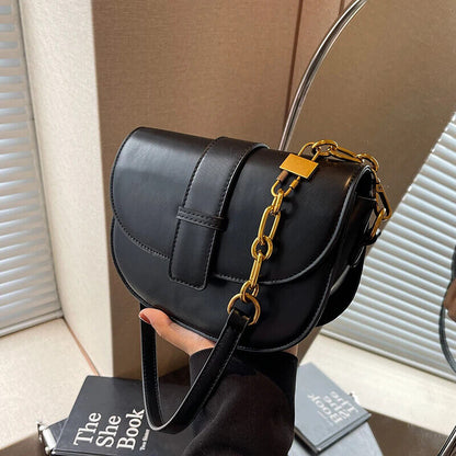 Shoulder Crossbody Bags Women 2023 Winter Women's Saddle bag Handbag