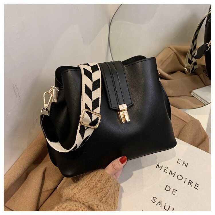 Fashion Handbag Shoulder Retro Bucket Bag Messenger Bag