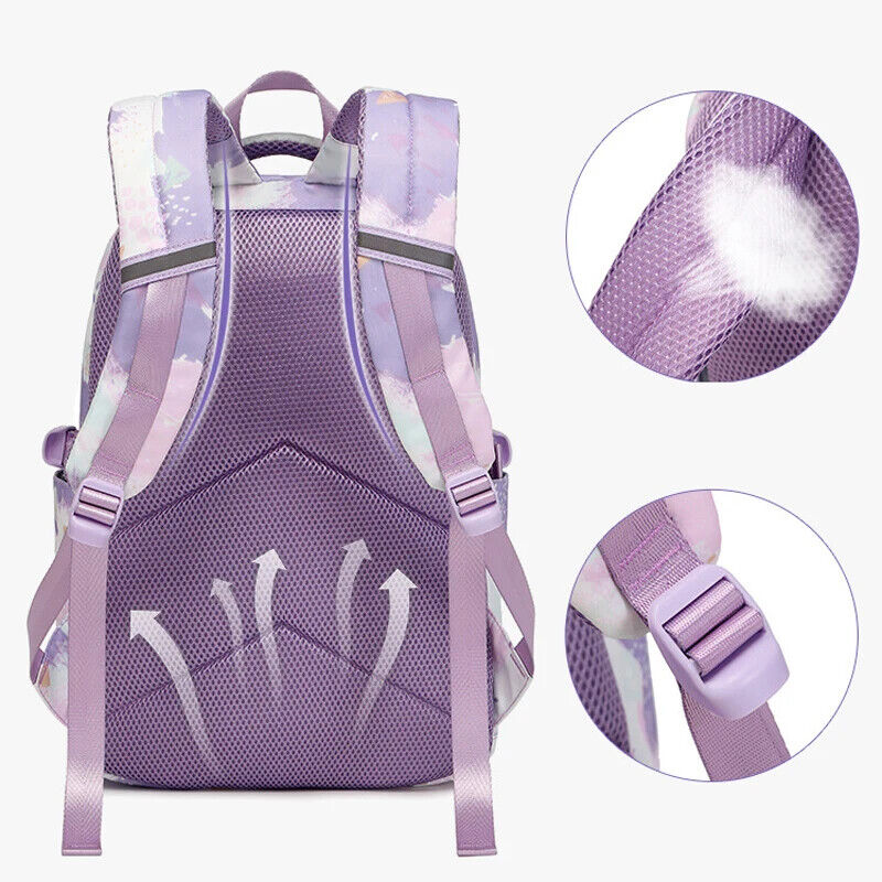 School Bags Teenage Girls 3 Pcs/Set Kids Schoolbag Backpack Child Book Bag