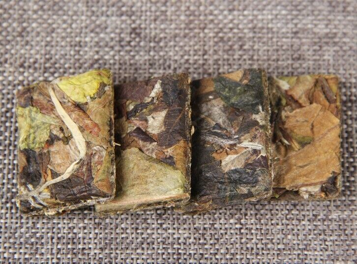 Yunnan white tea golden brick white tea flower honey fragrant white tea new