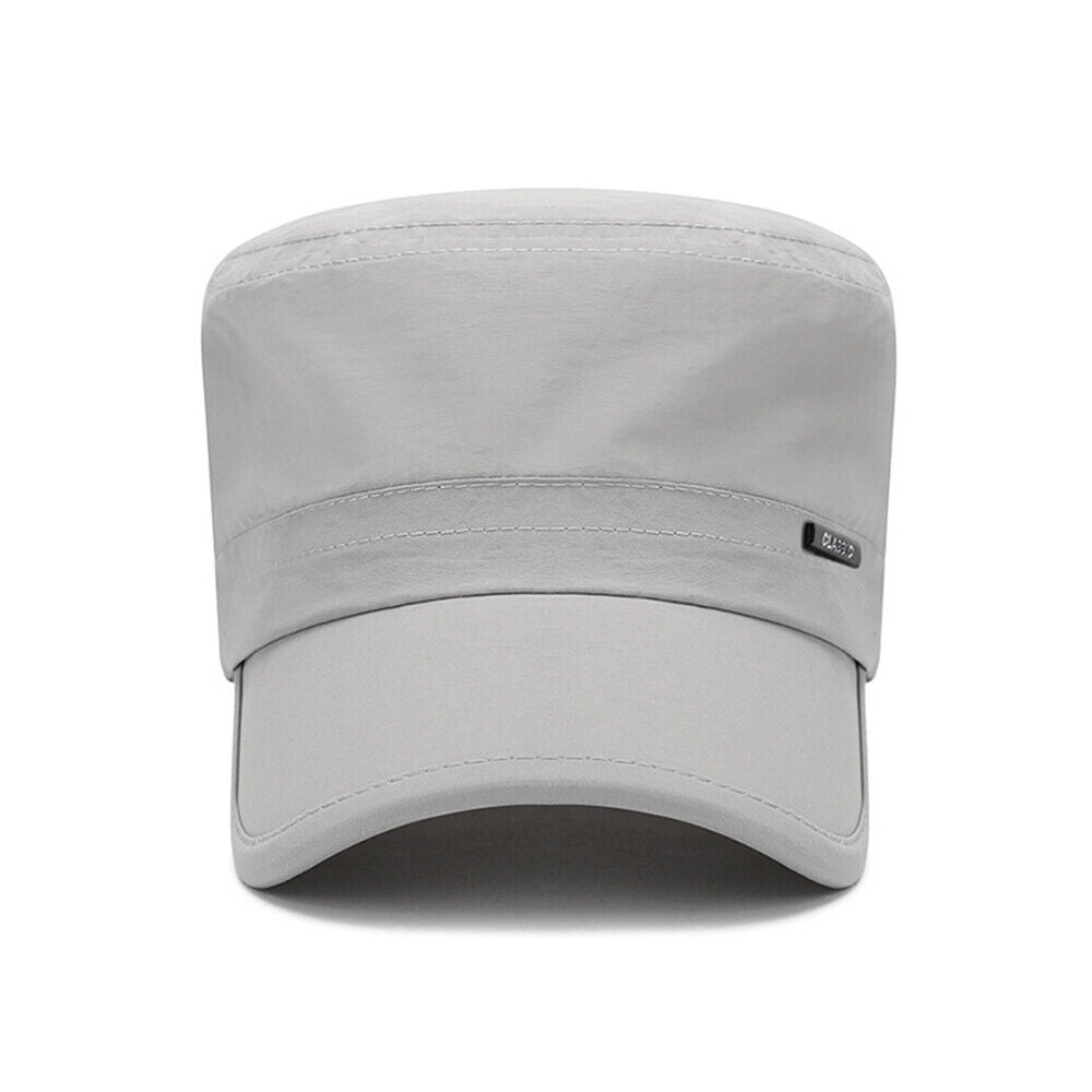 Buckle Back Cap Snapback Caps Flat Hats Army Cap Sun Visor Cap All-match