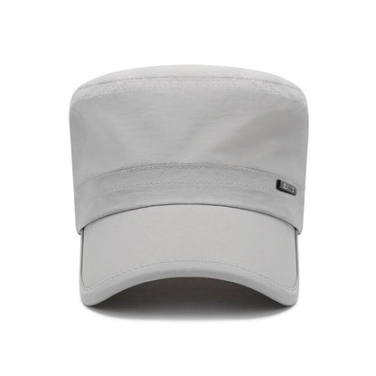 Buckle Back Cap Snapback Caps Flat Hats Army Cap Sun Visor Cap All-match