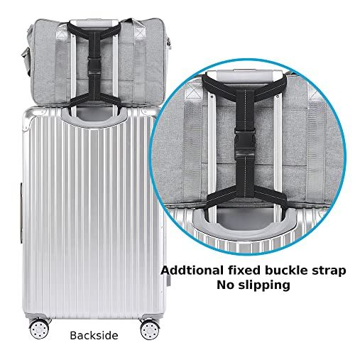 Travelkin Luggage Straps Bag Bungees add a Bag, One size, BLACK-2 PACK