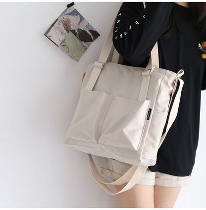 Oxford Women Shoulder Bag Girls College Shopping Crossbody