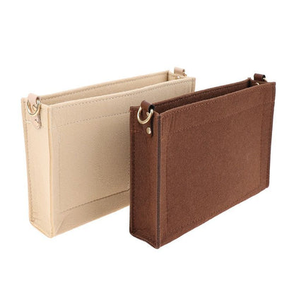 23*15.5*5cm Purse Organizer Toiletry Bag Chain Makeup Bag Insert Toiletry Pouch