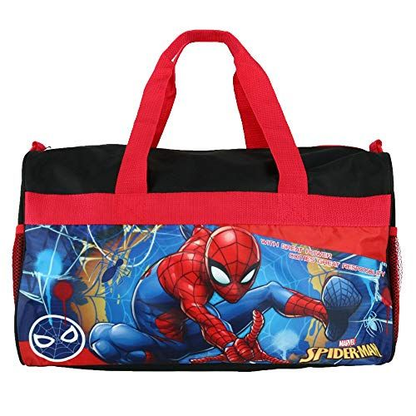 Spider-Man 18" Duffel Bag Standard Large, Black-Red