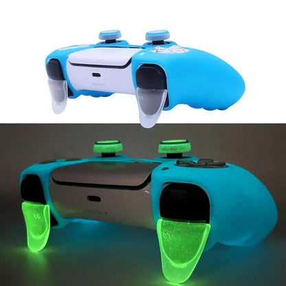 PS5 Glowing Silicone Controller Case Controller Skin Games Accessories Cover
