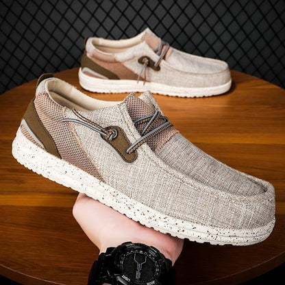 Men Canvas Shoes 2023 Lightweight Big Shoes Bag