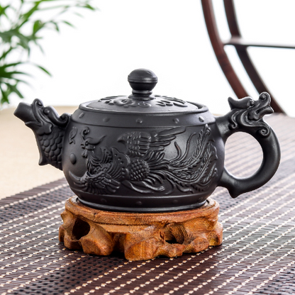 Yixing Large Capacity Purple Sand Pot Chinese Clay Teapot Tea Cup House Ceramic