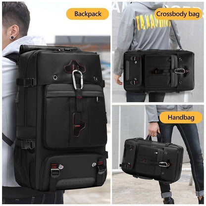 Travel Backpack Men 70L Outdoor Camping Backpacks Luggage Bag Shouler Laptop