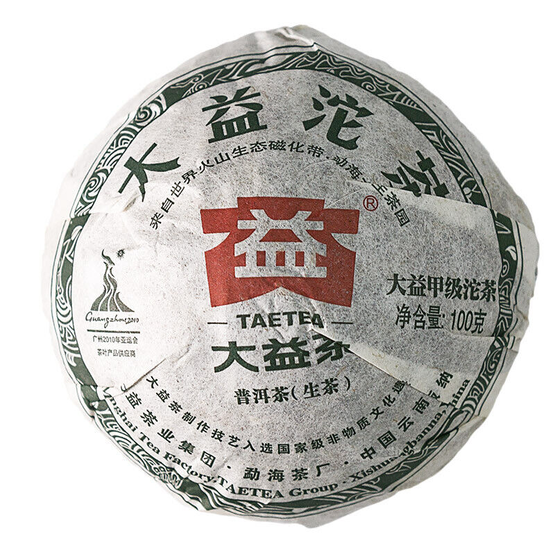 Classic Raw Pu'er Tea Jia Ji Tuo Cha 2010 Menghai Dayi Pu-erh Tea Raw Puer 500g