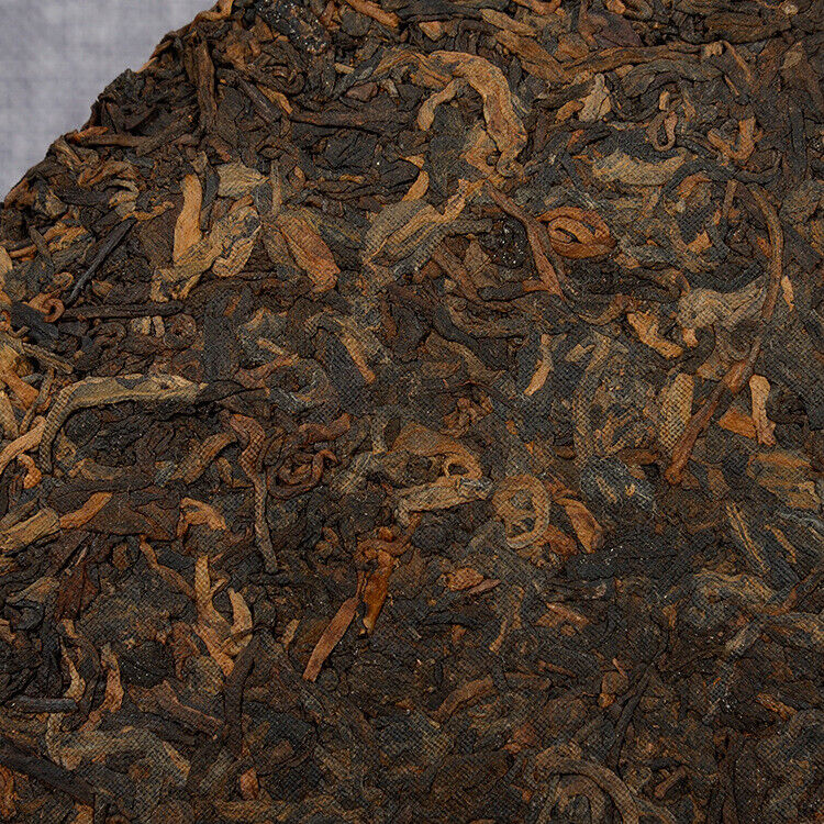 Yunnan Pu'er Ripe Tea 357g Big Golden Bud Ripe Puerh Tea Cake