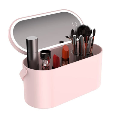 Travel Makeup Case Bags Cosmetic Organizer for Pink