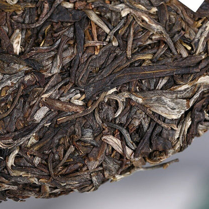 Top Lao Tong Zhi 9948 Raw Pu-erh Tea Haiwan Old Comrade Shen Puer Tea Cake 357g