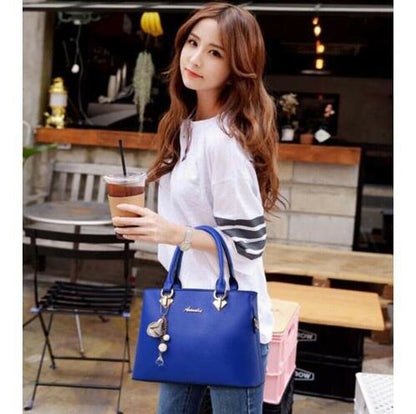 Womens Ladies PU Leather Shoulder Bag Purse Handbags Crossbody Messenger Totes